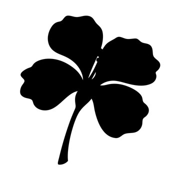 recommend clip art: begonia flower minimalist silhouette vector - for nature graphic design projects begonia, plant flower modern artwork.
