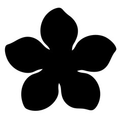 larkspur flower minimalist silhouette vector - for nature graphic design projects larkspur, plant flower modern artwork.