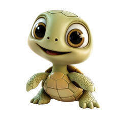 Fototapeta premium funny turtle cartoon