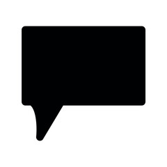 Fototapeta premium Feedback Speech Bubble Icon Vector Design.