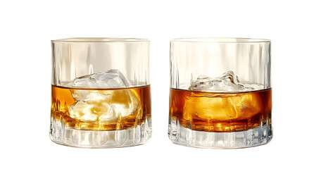 Two glass of whiskey