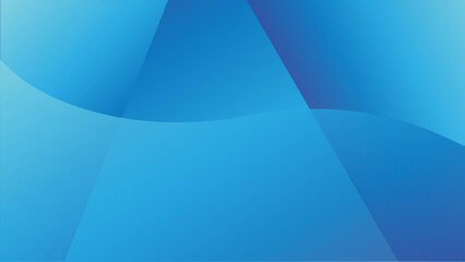 Smooth abstract with flowing shapes and a gradient of light and dark blue. Modern and serene background design.