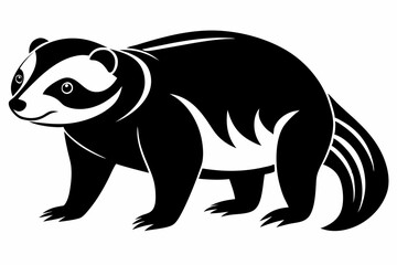 sloth silhouette line art vector illustration with a white background