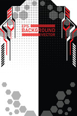 Racing style background image design