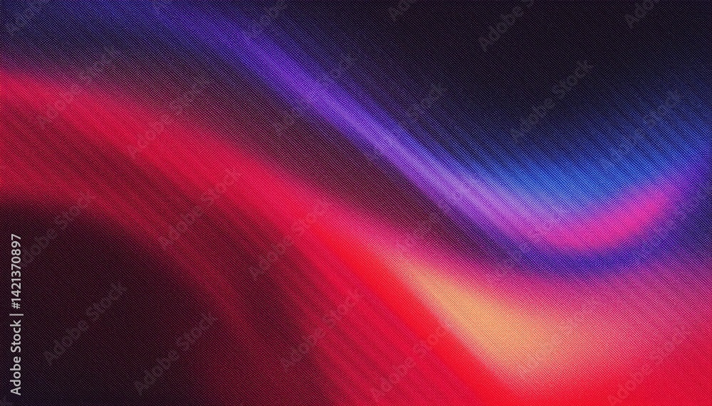Poster vivid abstract red violet gradient motion blur lightwave background for digital art, modern graphic 
