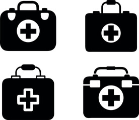 Medical Bag Vector Art Collection

