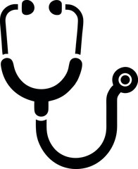 Stethoscope Silhouette Vector Art Collection

