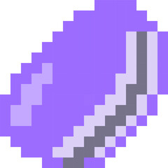 ドットで表現されたあけびのイラスト