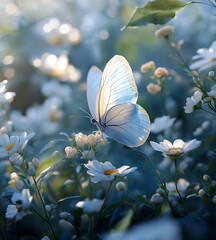 butterfly on flower