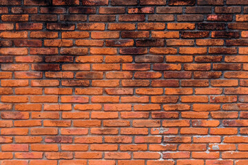 cracked concrete vintage brick wall background