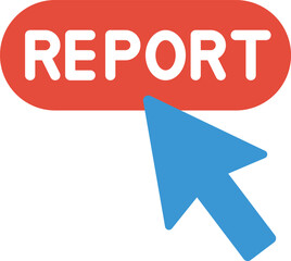 report illustration on a white background     