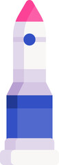 rocket illustration on a white background     