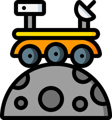 rover (3) illustration on a white background     