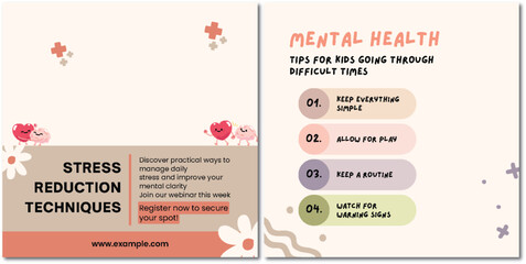 Stress Reduction Techniques and Mental Health Tips for Kids Webinar