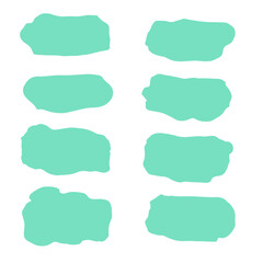 set of colorful frames
