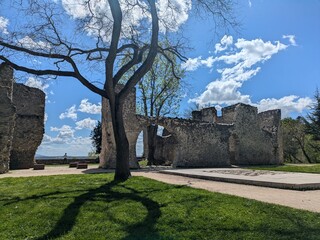 ruins of the monastery in Tettye P&eacute;cs Mecsek Hungary 