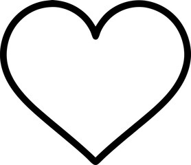 love heart vector icon