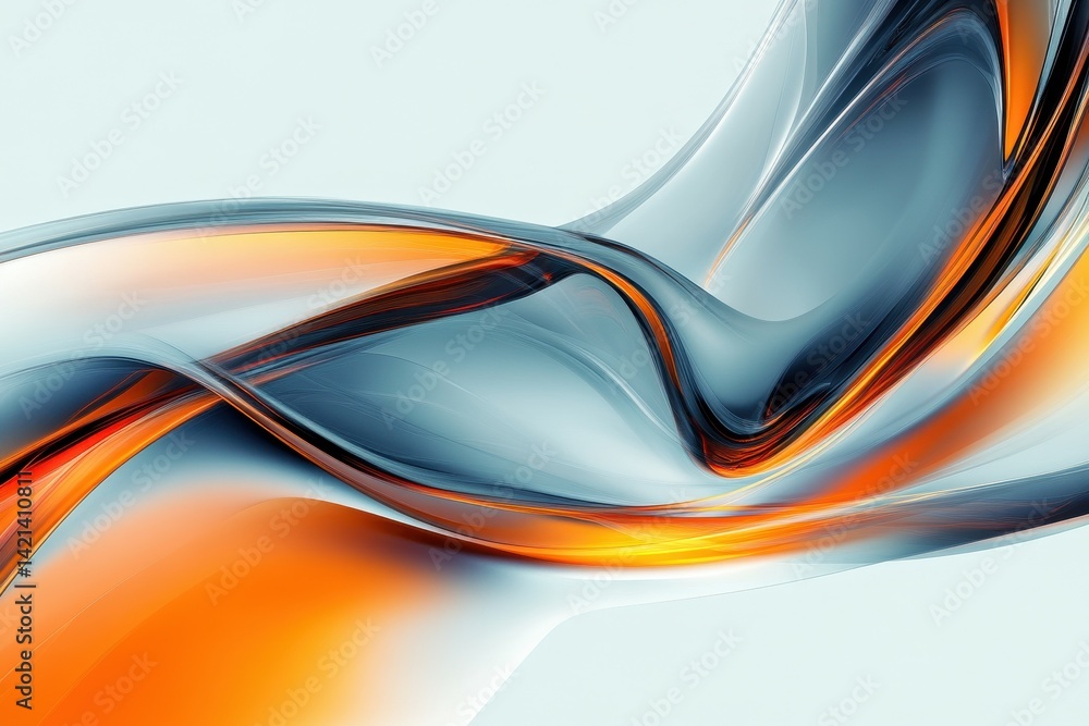 Poster clear pixel image of abstract water flowing on light background