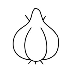 20 Vegetarian Food Icons | Flat Thin Line Style Vector Set