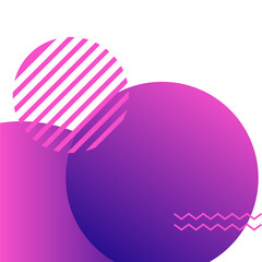 Circle Futuristic Purple Gradient