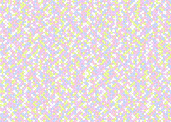 背景 タイル ドットのような八角形模様