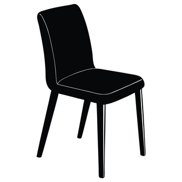 recommend clip art: Wooden Chair Silhouette Vector – Classic Furniture and Seating Illustration
                    