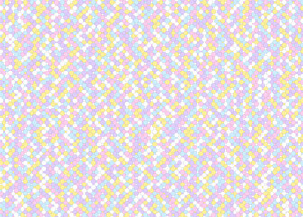 背景 タイル ドットのような八角形模様