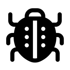 Pest Simple Glyph Icon. Single icon, glyph vector icon