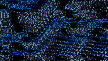 Digital Glitch noise static television VFX. Visual video effects stripes background, CRT tv screen no signal glitch effect