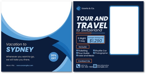 Travel Destination Promotion Design for Sydney and Switzerland