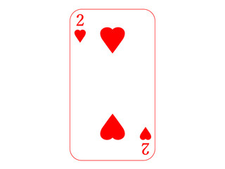 トランプ2　ハート