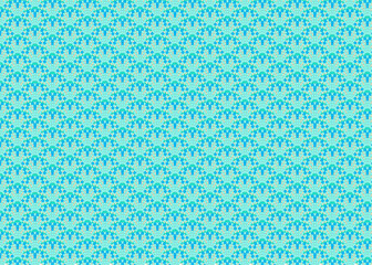 背景 タイル 幾何学的な扇形模様