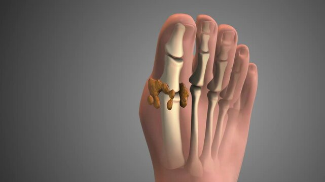 The Hallux Joint Affected by Gout