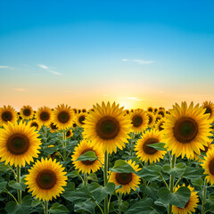 Fototapeta premium Sunflower Serenity