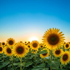 Fototapeta premium Sunflower Serenity