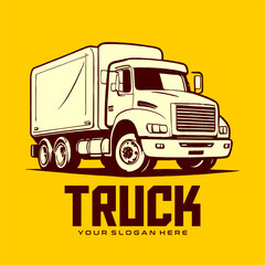 Generic Utility Vehicle Vector Illustration Transport Graphic Design Vector Art