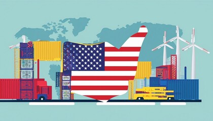 United States tariffs government import taxation for Europe to increase the American economy