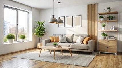 Fototapeta premium living room interior