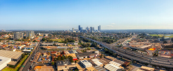 D Auburn Parra road to parramatta pan