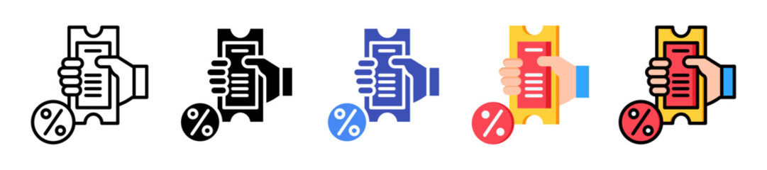 Discount Coupon Icon