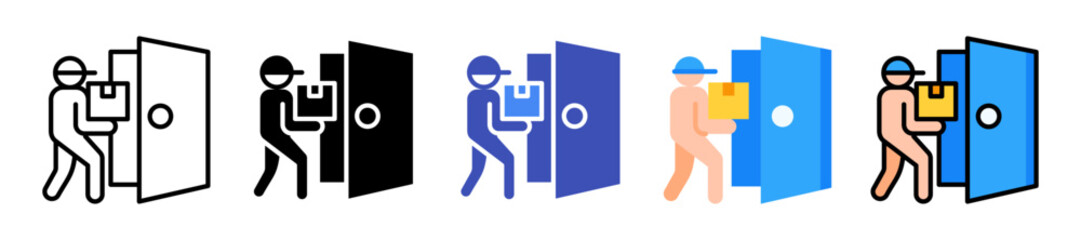 Door Delivery  Icon