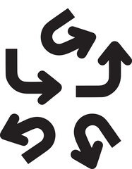 Editable Arrow Set – Line, Curved - Geometric Arrows for Designers