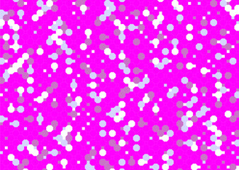 背景 タイル ドットのような八角形模様