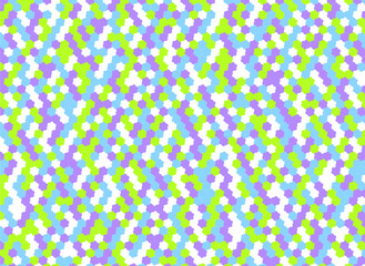 背景 タイル ドットのような花形模様