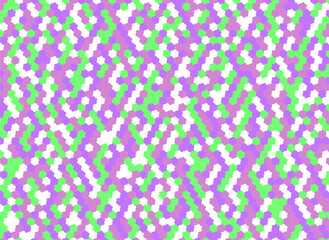 背景 タイル ドットのような花形模様