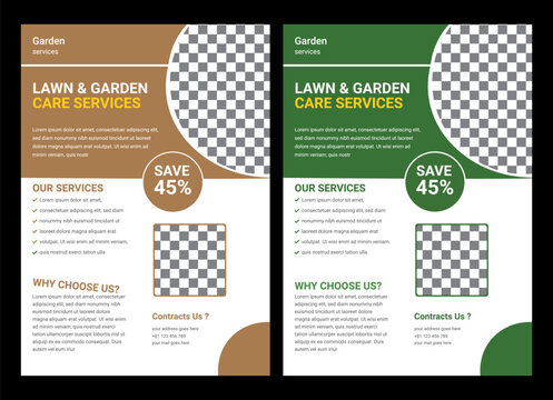 Garden flyer it size is A4 45%SAVE
Lorem ipsum dolor sit amet, consectetuer adipiscing elit, sed diam nonummy nibh euismod tincidunt ut laoreet dolore magna aliquam erat volutpat. Ut wisi enim ad mini