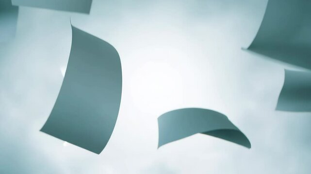 Abstract blue vector design shows an umbrella icon over a blank vector background