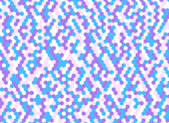 背景 タイル ドットのような花形模様