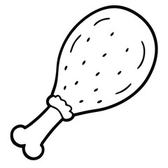 vector illustration of a food