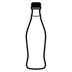 bottle of beer isolated